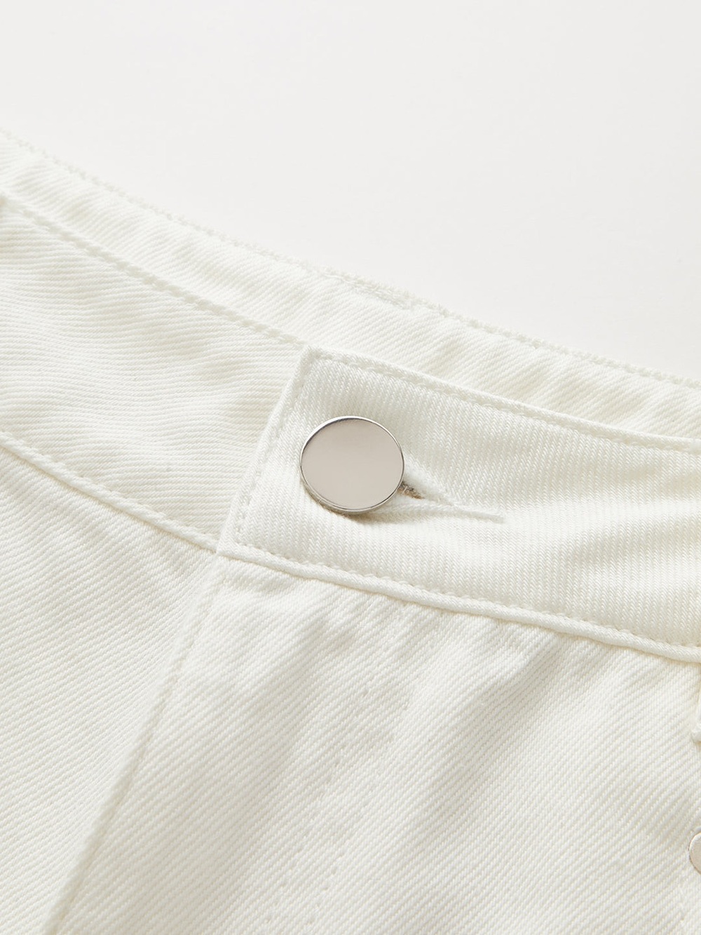 Commense Mid Waist Wide Leg Denim Pants - Picture 4 of 4